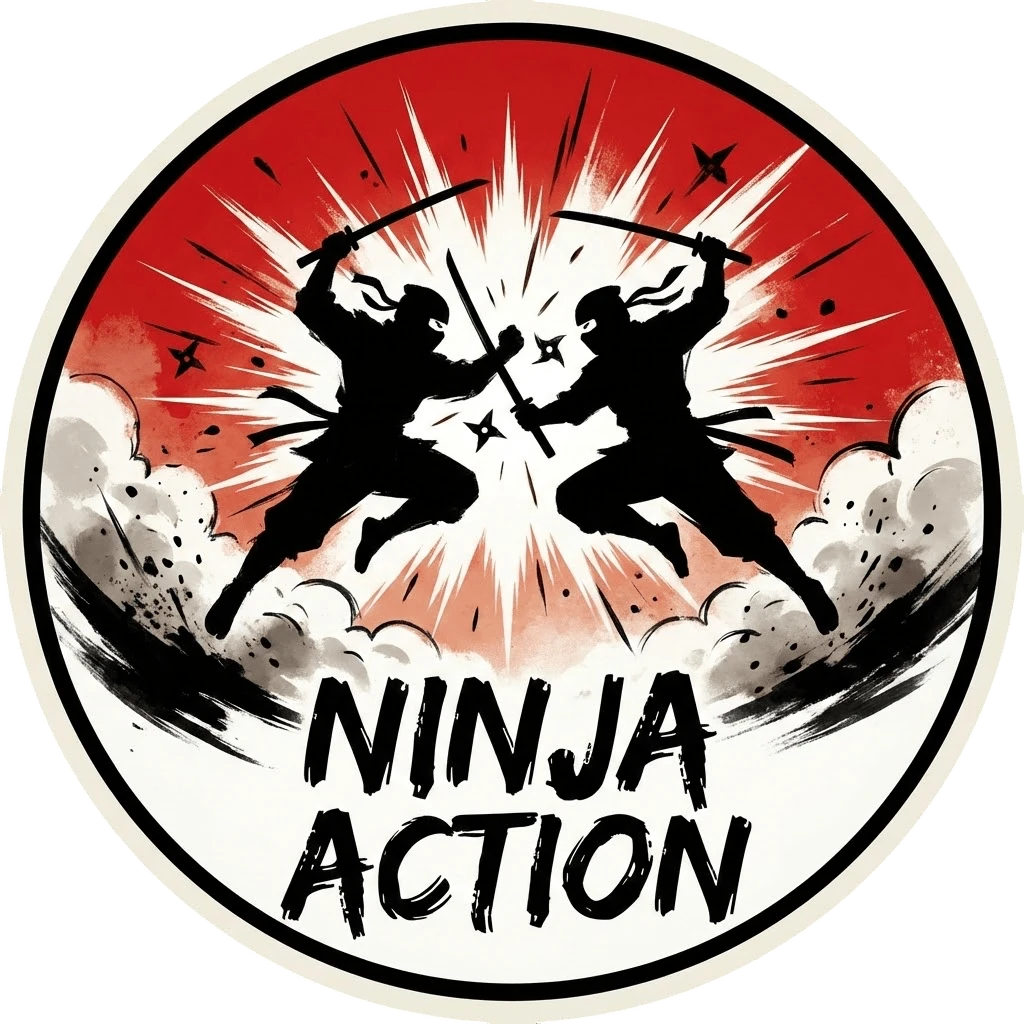 action-packed ninja fighting game